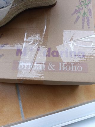 Cuñas zapatos novia