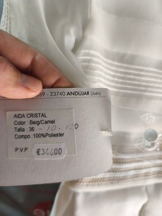 Traje de comunión de niña 