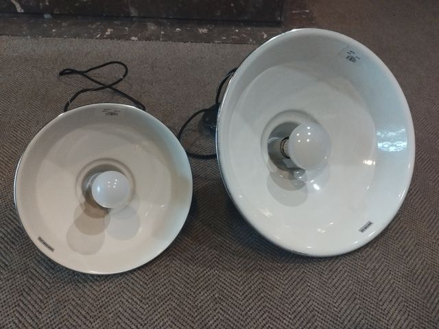 Lote 2 lámparas