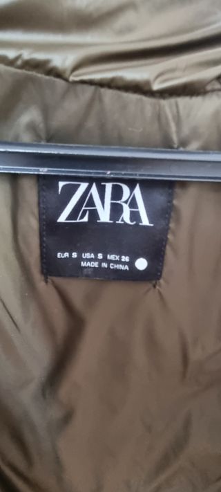 Chaleco acolchado zara
