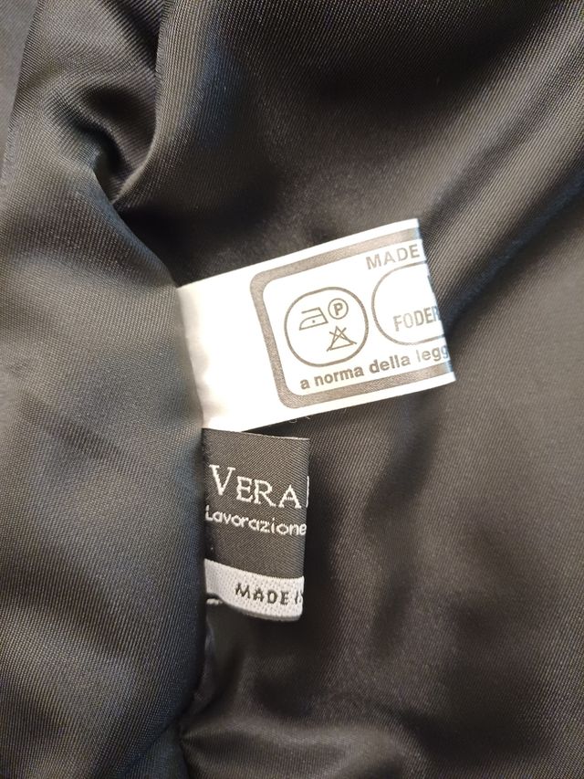 Giubbotto in pelle marrone