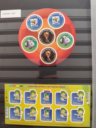 Sellos mundial Sudáfrica 2010