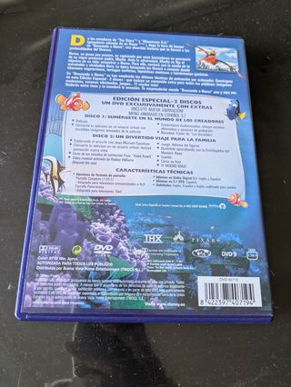 DVD Buscando a Nemo edición especial 