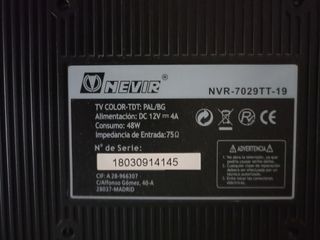 TV Nevir con TDT y HDMI