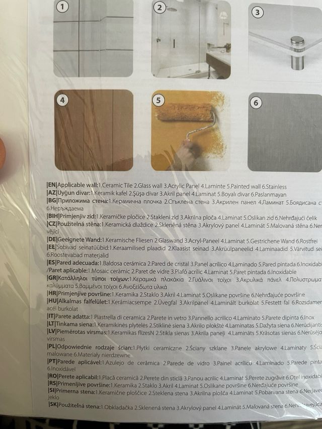 Nuevo Azulejo decorativo autoadhesivo vine 20 piez