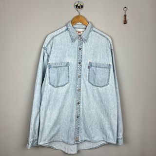 Camisa Levis Denim Vintage Desgastada