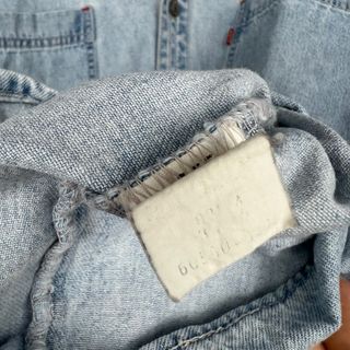 Camisa Levis Denim Vintage Desgastada
