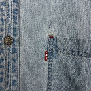 Camisa Levis Denim Vintage Desgastada
