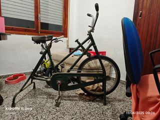 Bicicleta estática vintage