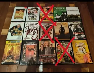 Pack DVDs Letras E-G