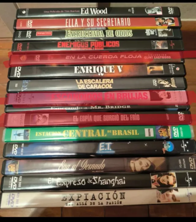 Pack DVDs Letras E-G