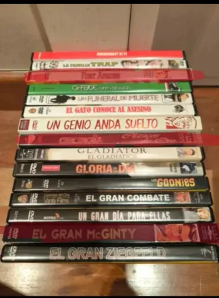 Pack DVDs Letras E-G