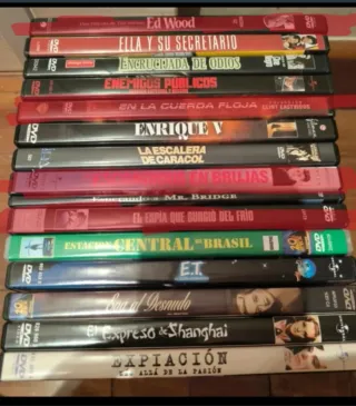 Pack DVDs Letras E-G