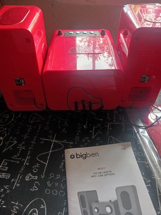 Bigben ladybug microcadena infantil