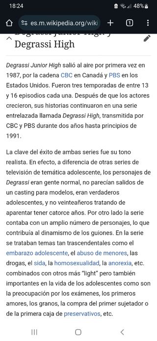 Colegio Degrassi Degrassi Junior High