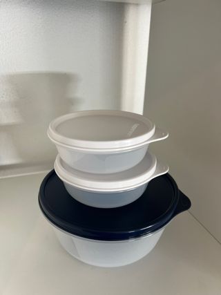 Conjunto espaciais pequeno Tupperware