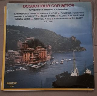 Disco vinilo Desde Italia con Amor