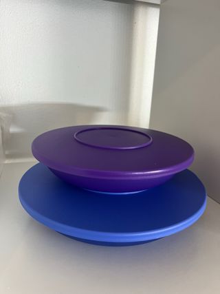 2 pratos luminosos Tupperware