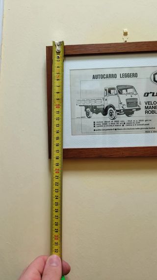 Pubblicitá OM Orsetto 1967