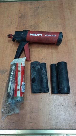 Pistola de resina hilti