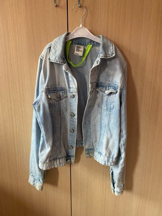 Chaqueta tejana H y M 10/11 años