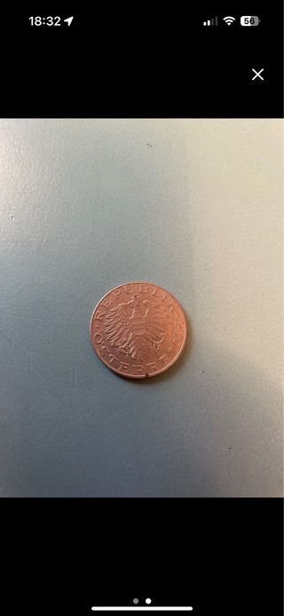 Moneda 10 chelines Austria 1979