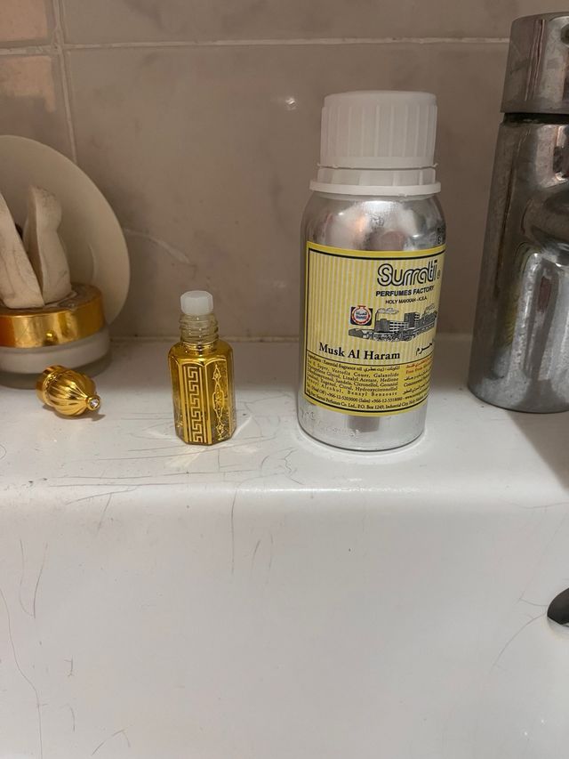 Perfume musk al haram, lote de 2 x 5ml