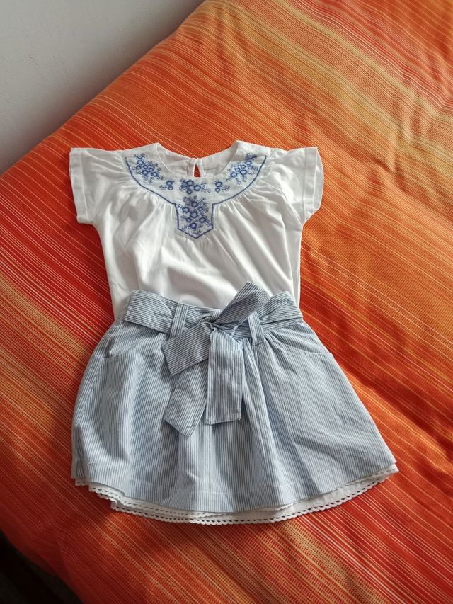 Ropa de 2 años de niña de verano.