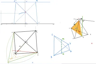 Geometría descriptiva universidad, DIBUJO TÉCNICO