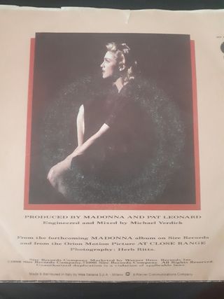 Madonna vinile 45" LIKE A PRAYER