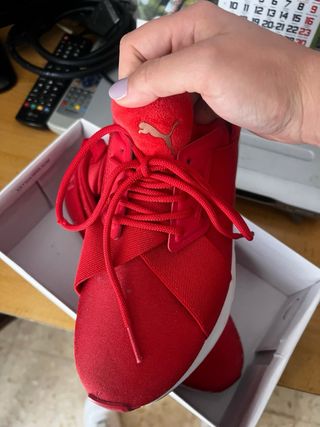 Zapatillas puma rojas