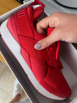 Zapatillas puma rojas