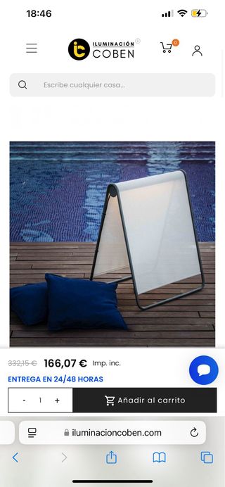 Lampara exterior cadaques