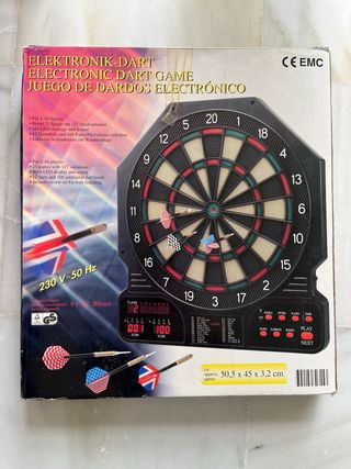 Juego de dardos electronico