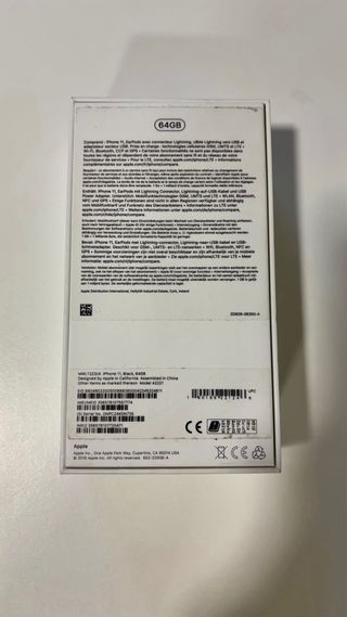 iPhone 11 negro 64 gb