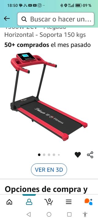 Vendo cinta de correr nueva usada una vez