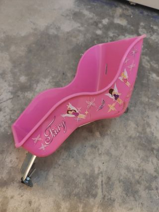 Asiento de bicicleta para muñecas