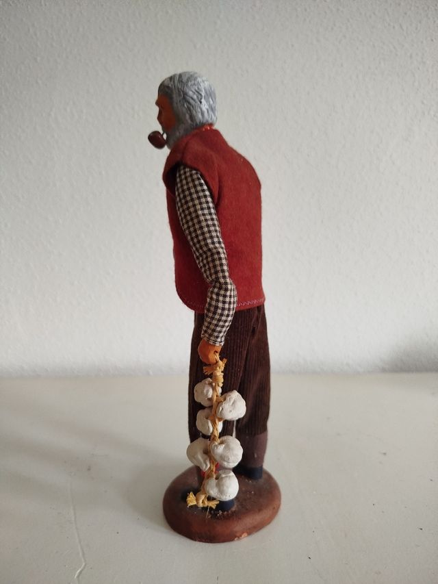 MUÑECO ARTESANAL DE TERRACOTA AÑOS 20