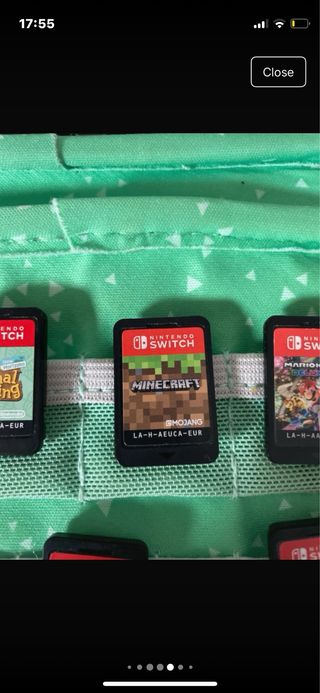 nintendo switch(no se venden juegos por separado)