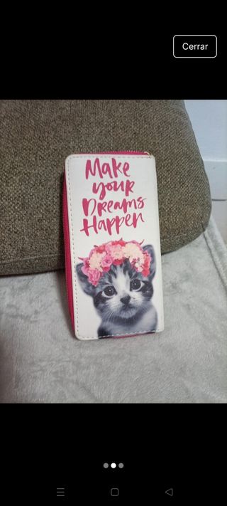 Cartera gato