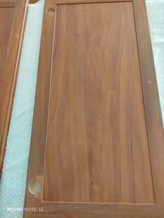 Puertas mueble de obra.