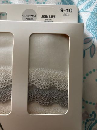 3 tops interiores niña talla 10 ideal COMUNIÓN