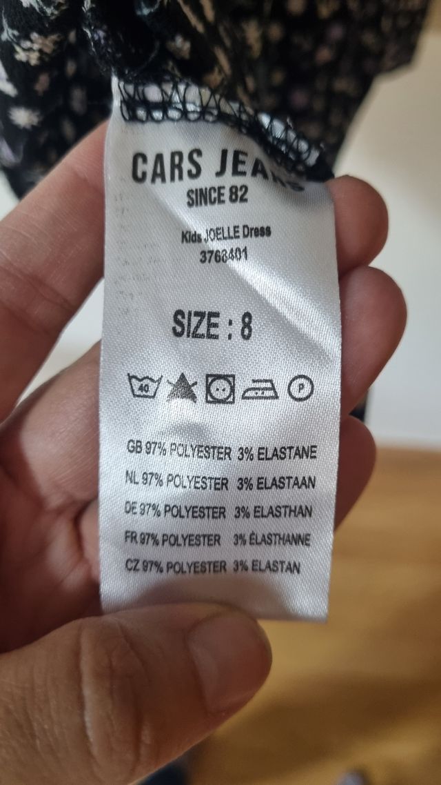 Vestido talla 8 nuevo. Cars Jeans