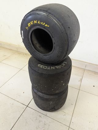 Gomme Go Kart da esposizione 