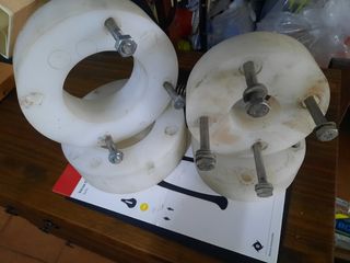 Separadores teflón ruedas quat