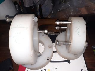 Separadores teflón ruedas quat