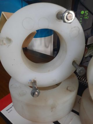 Separadores teflón ruedas quat