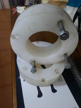 Separadores teflón ruedas quat