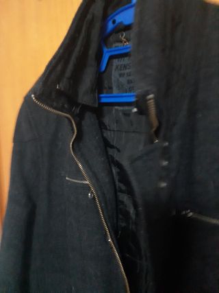Chaqueta tipo militar negra