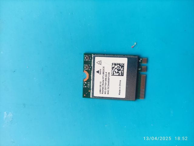 Tarjeta de red Huawei matebook d15